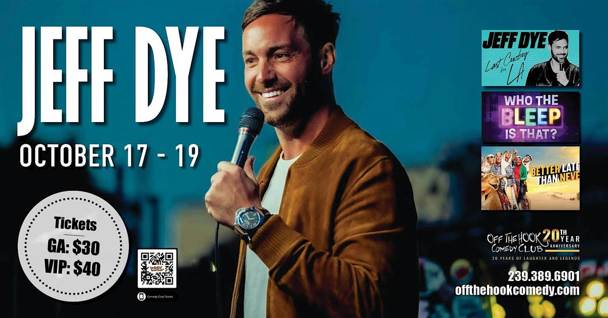 Comedian Jeff Dye Live In Naples, Florida!