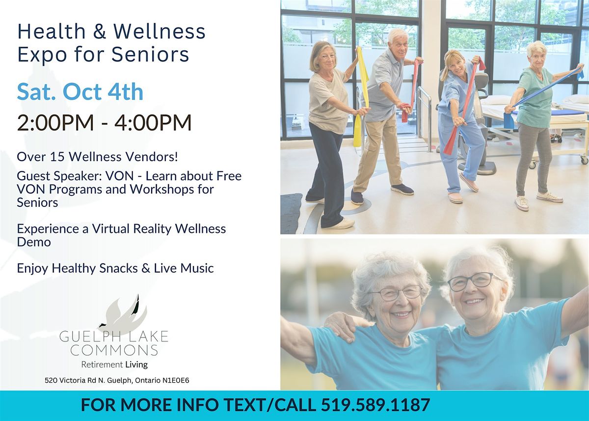 Free Seniors Health and Wellness Expo