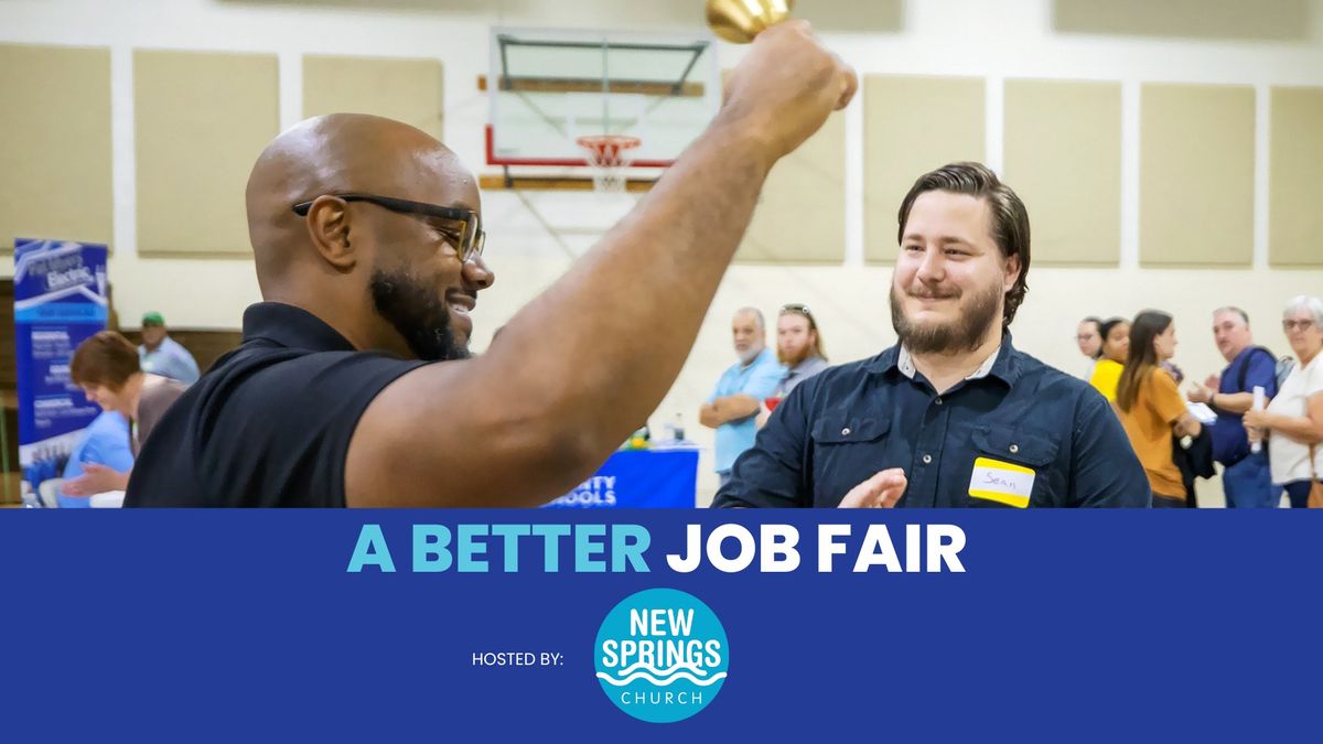 Community Job Fair - New Springs Church, Coral Springs FL