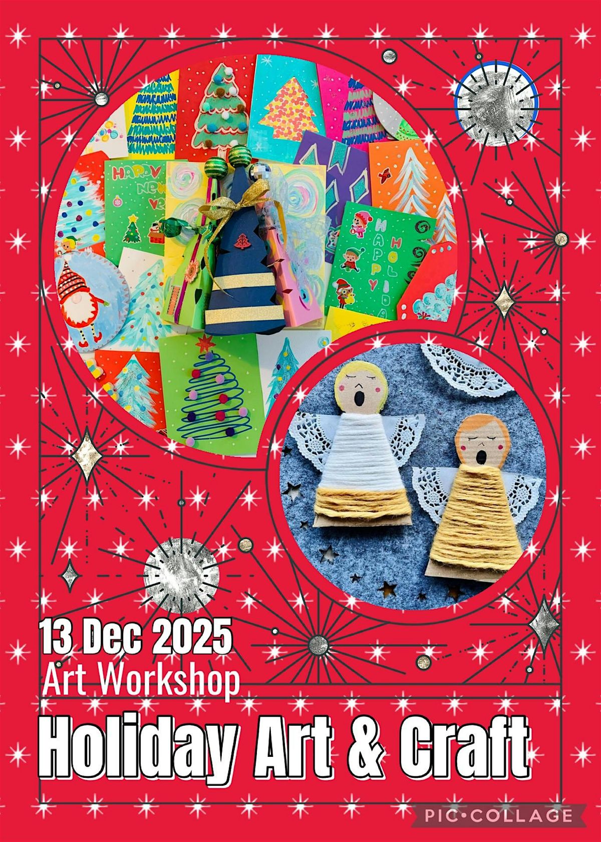 Art Workshop for adults Holiday Art & Craft