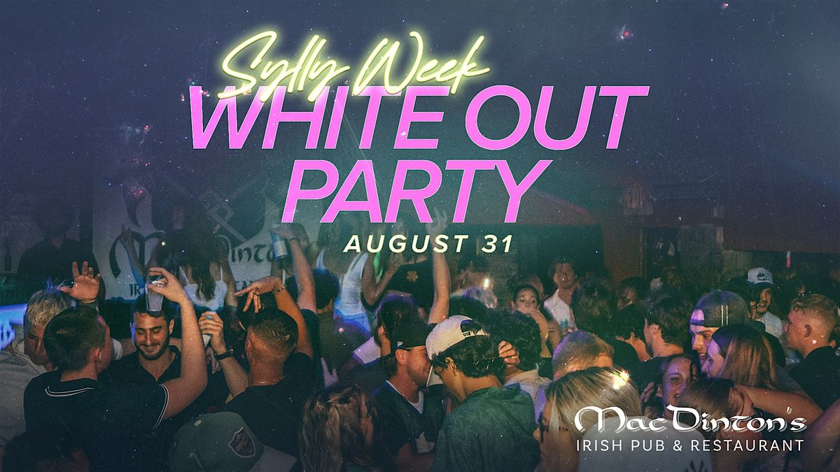 Sylly Week White Out Party Sunday