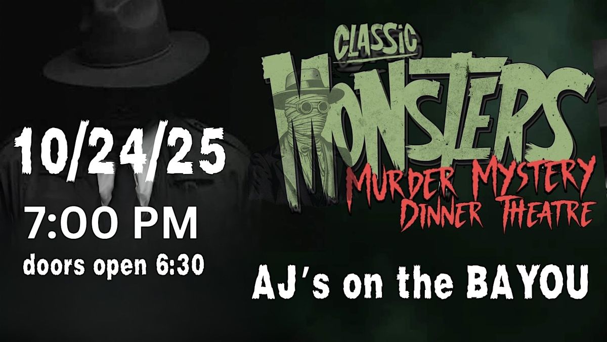 HALLOWEEN M**der mystery at AJ\u2019s on the Bayou