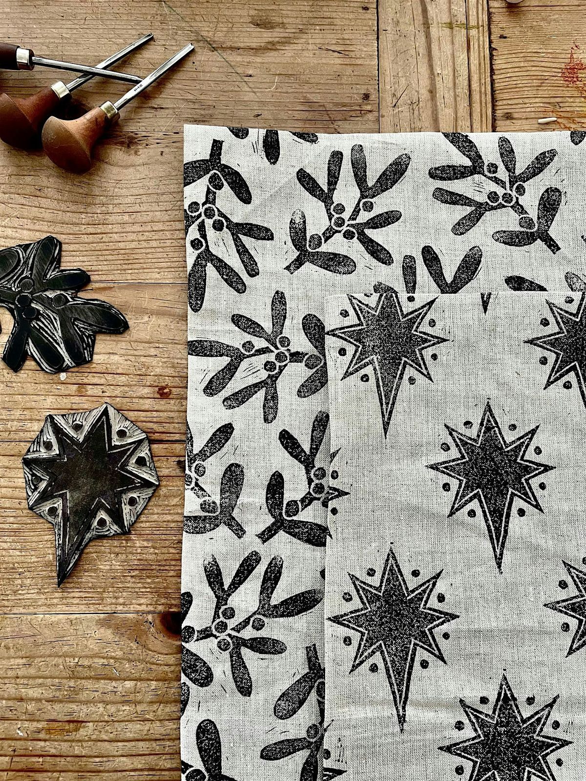 Block Printing: Make Your Own Festive Table Runner