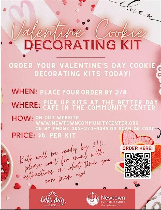 Valentine's Day DIY Cookie Decorating Kit 2025