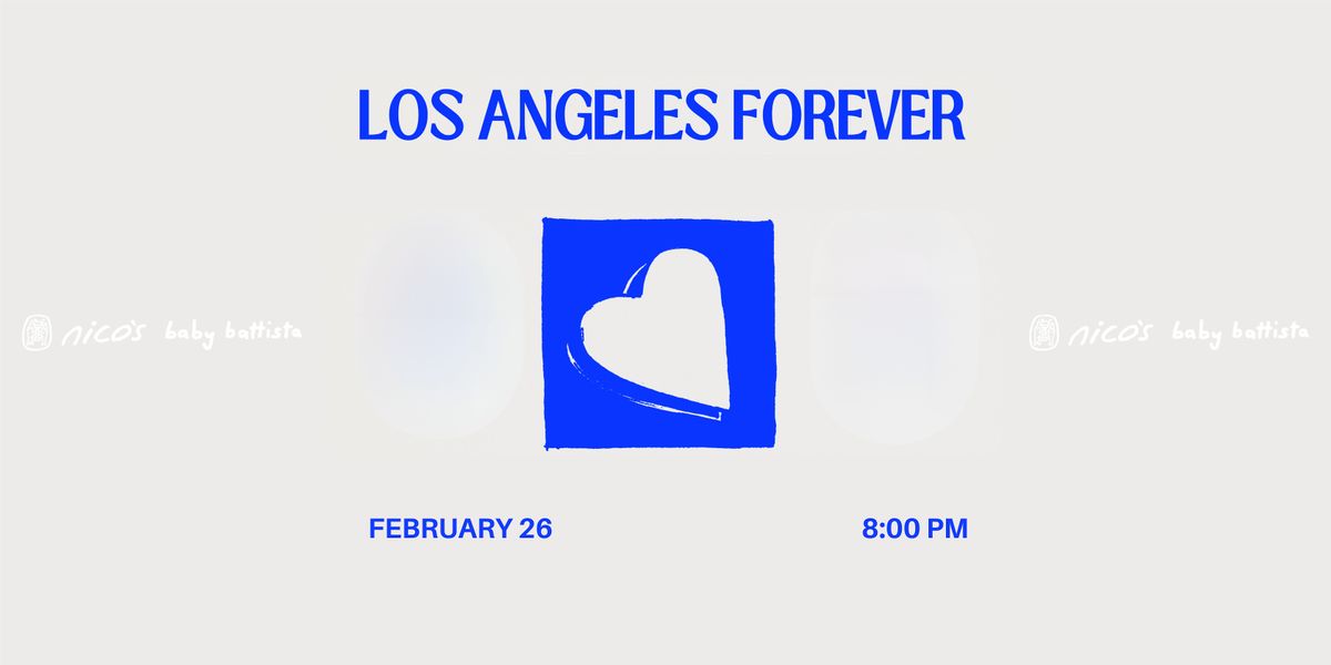 LOS ANGELES FOREVER | Comedy Fundraising Show