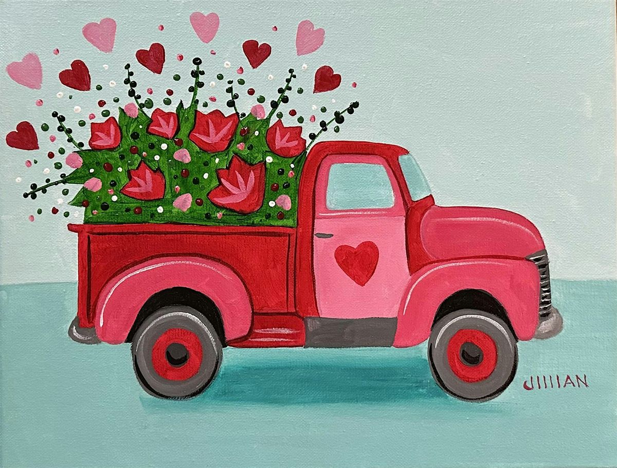 Valentine Truck Paint Party