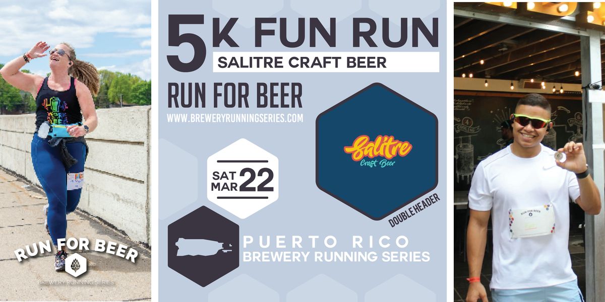 5k Beer Run x Salitre Craft Beer | 2025 PR Brewery Running Series