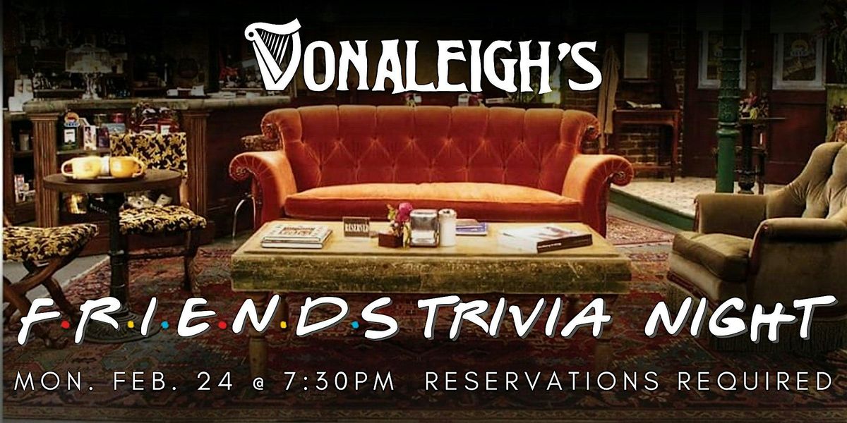 Friends Trivia Night