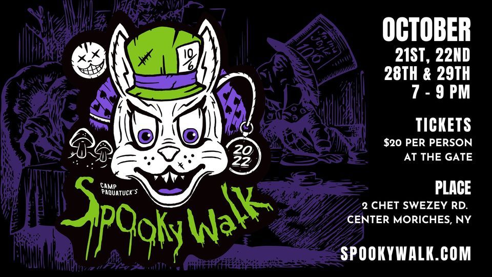 Spooky Walk 2022, Camp PaQuaTuck, Moriches, 21 October 2022