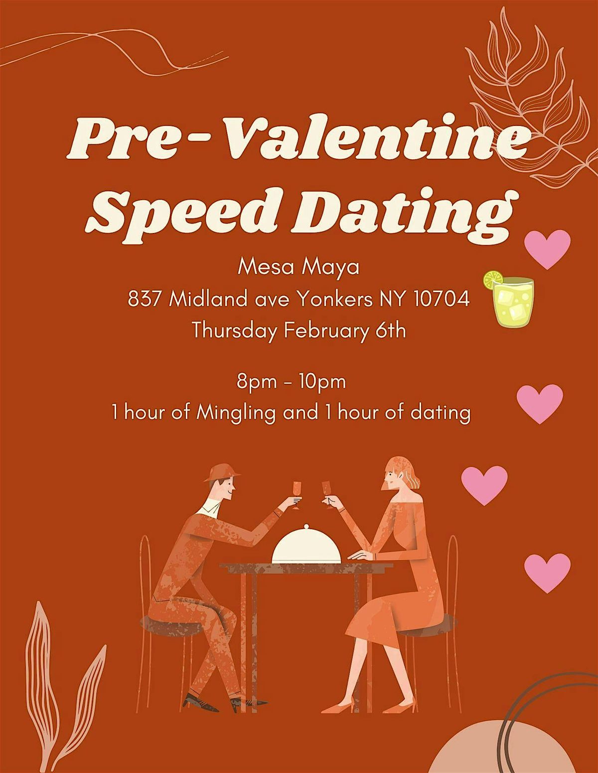 Speed Dating - Happy hour 20s\/30s