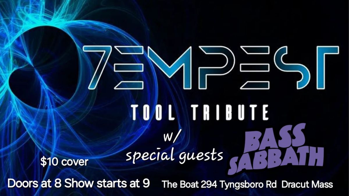 7empest TOOL Tribute returns to The Boat!