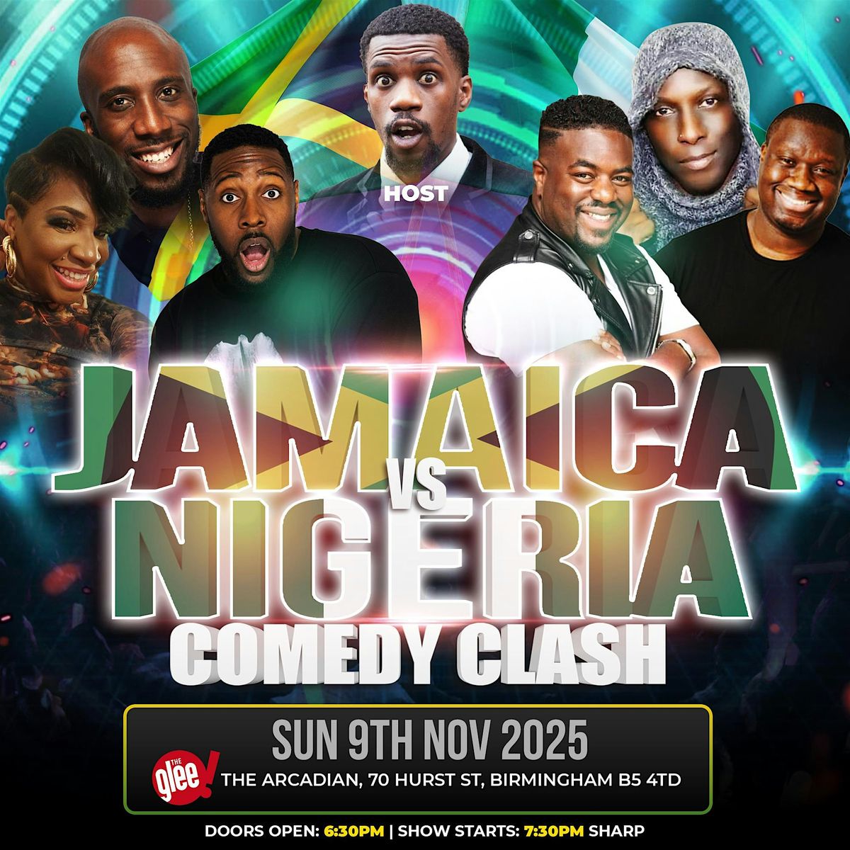 JAMAICA VS NIGERIA COMEDY CLASH 2025 - BIRMINGHAM