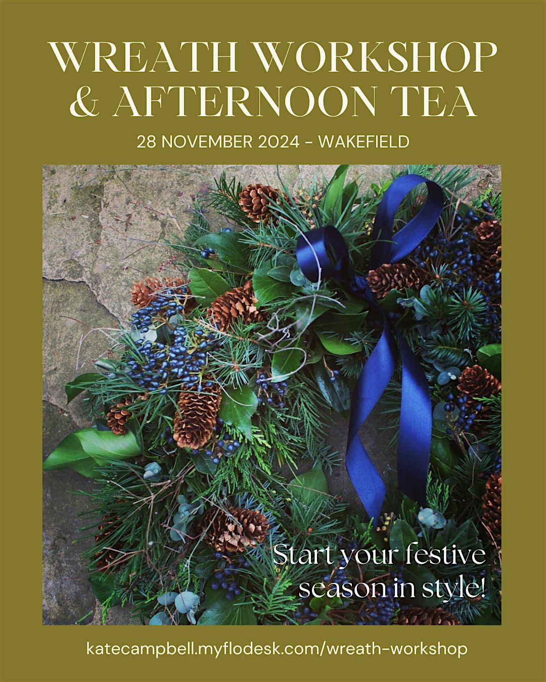 Wreath Workshop and Afternoon Tea