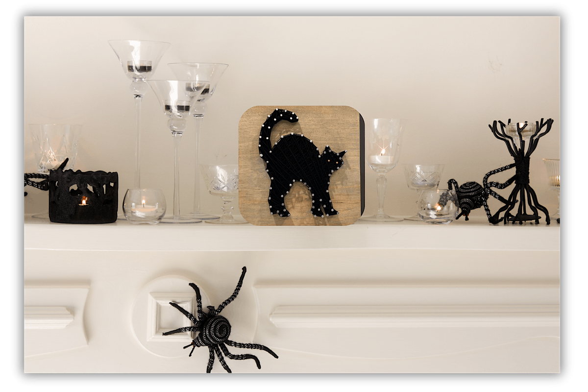 Black Cat String Art Workshop
