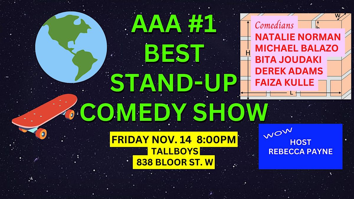 Friday Standup Comedy: AAA#1 Best Standup Show!