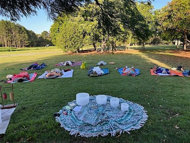 Guided meditation and vibrational sound session