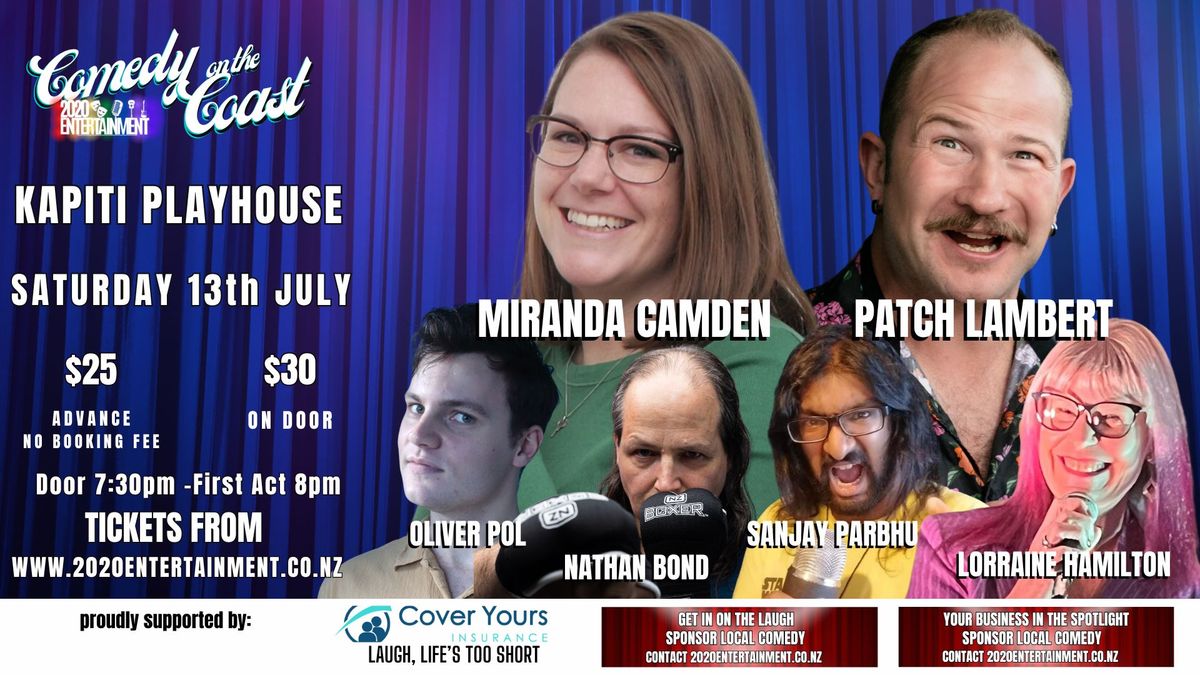 Comedy on the Coast - 13th July