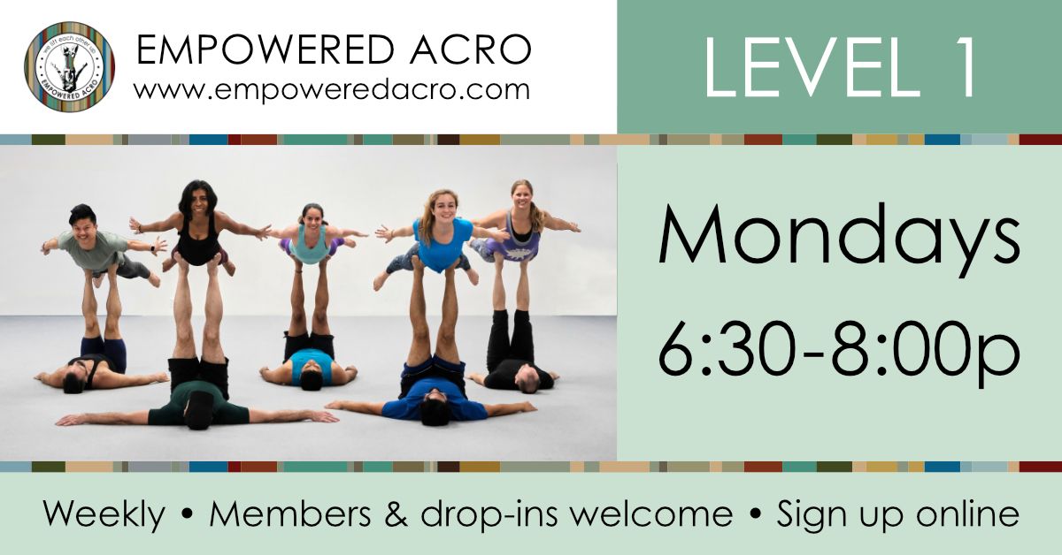 Level 1 Acro Class: Mondays