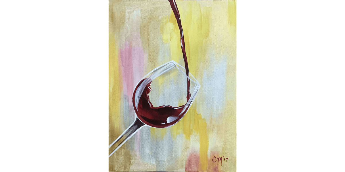 Pour Me a Glass - Paint and Sip in Los Angeles | Classpop!\u2122