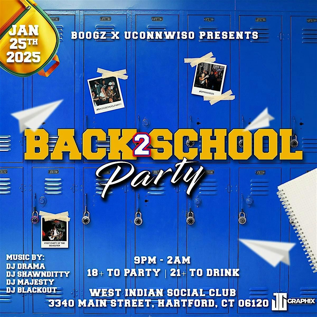 BACK 2 SCHOOL PARTY