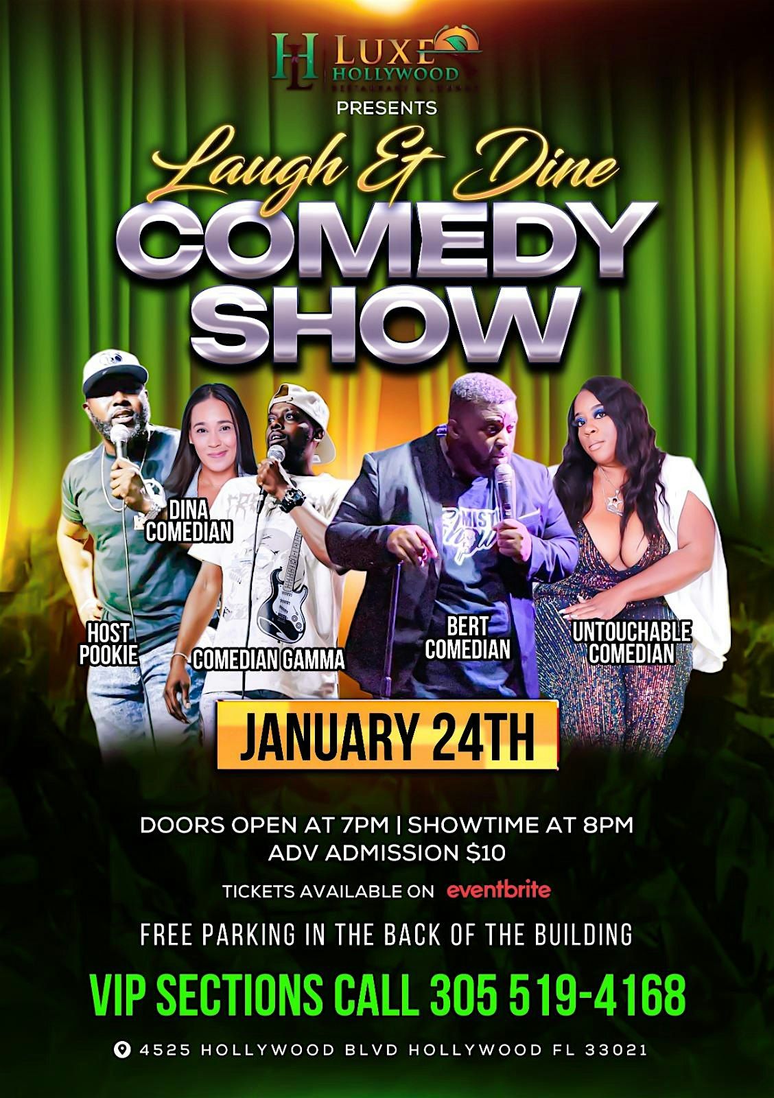 Laugh & Dine Comedy Show