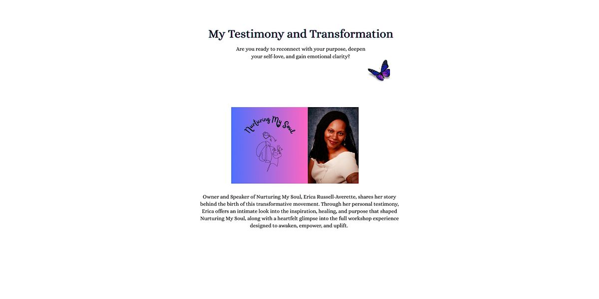 Nurturing My Soul, LLC - Launch Party