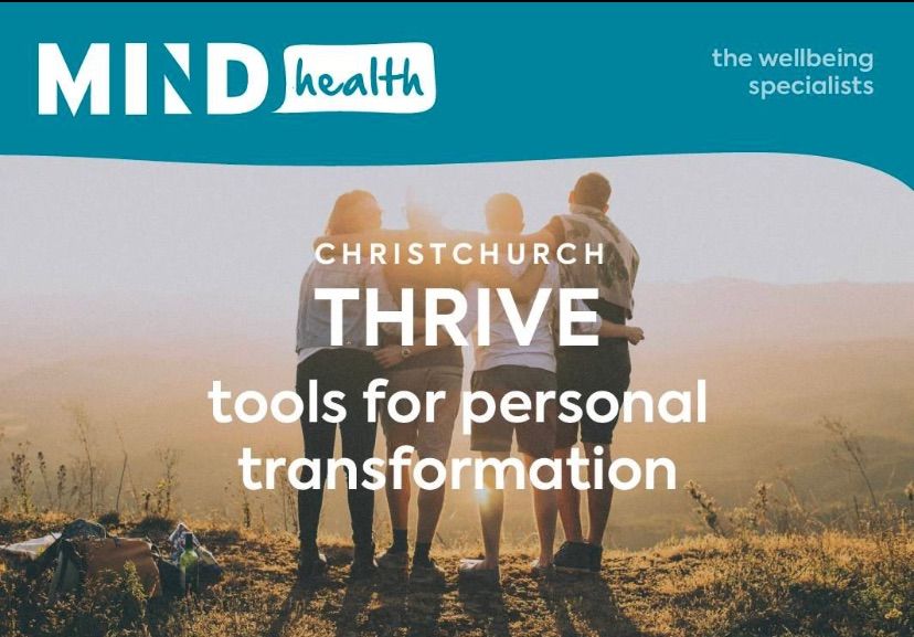 Thrive Course: tools for personal transformation (CHRISTCHURCH)