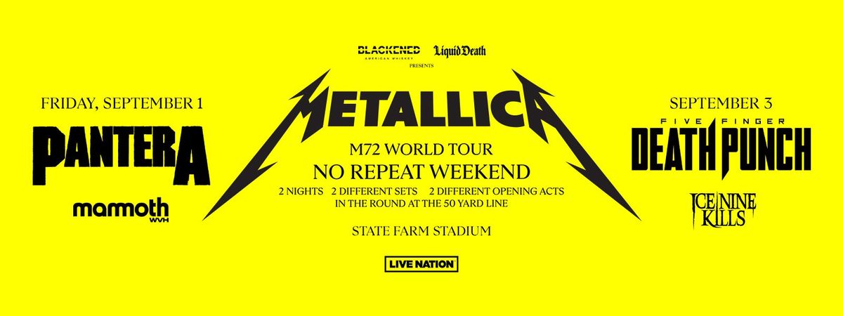 Metallica - Friday at Levi's Stadium