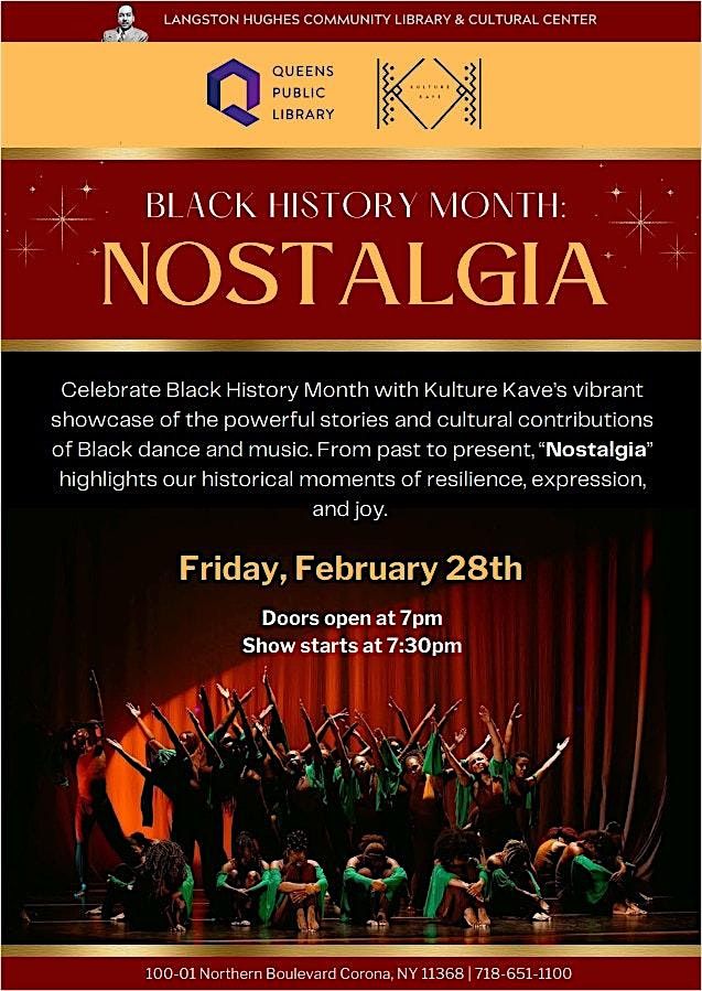 Black History Month Celebration : Nostalgia