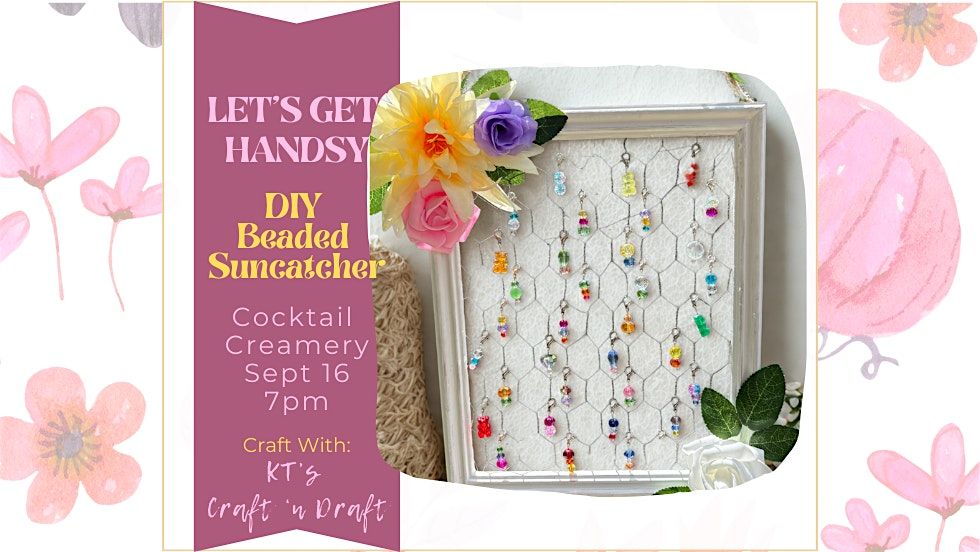 DIY Beaded Suncatcher @ Cocktail Creamery