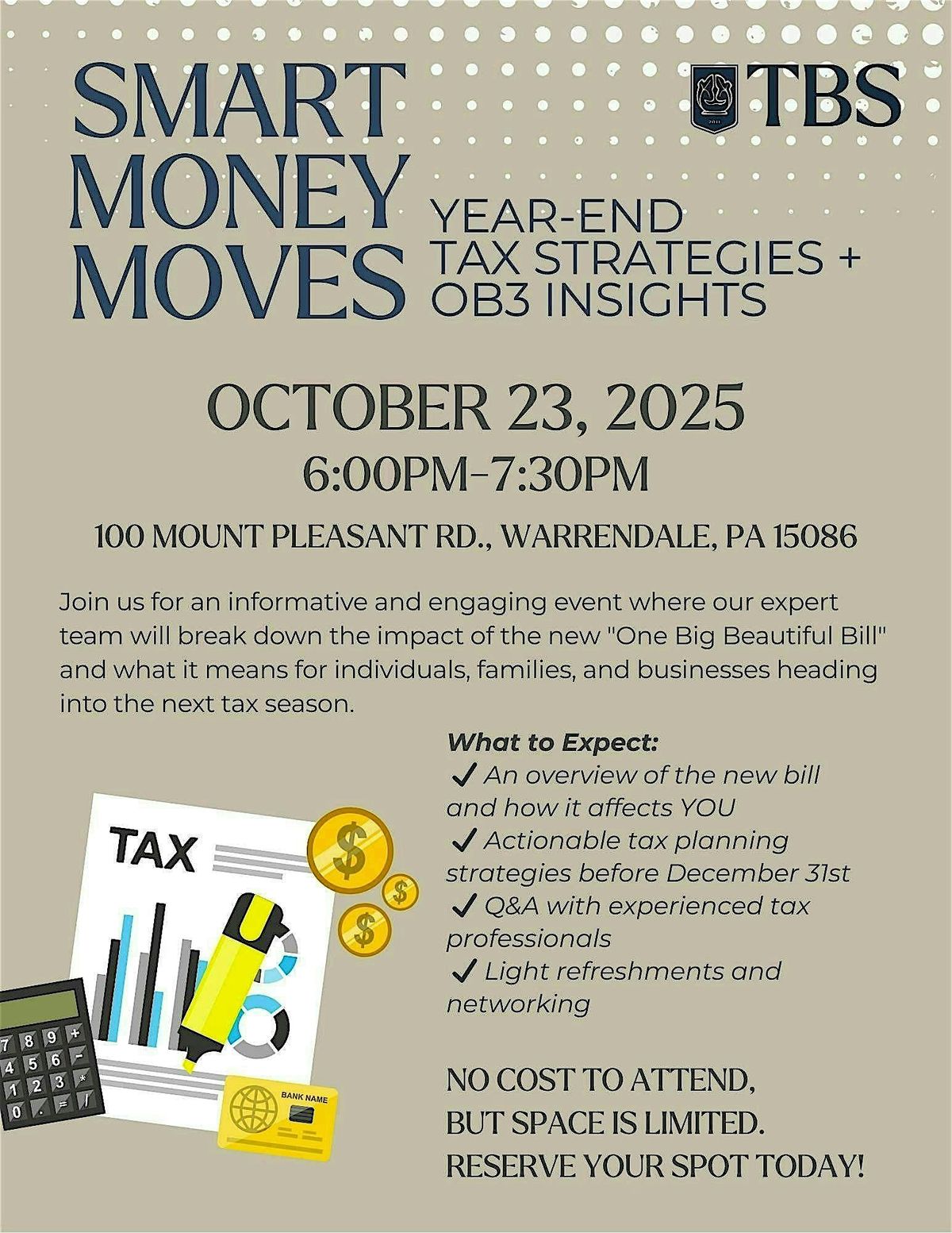 Smart Money Moves: Year-End Tax Strategies + New Bill Insights