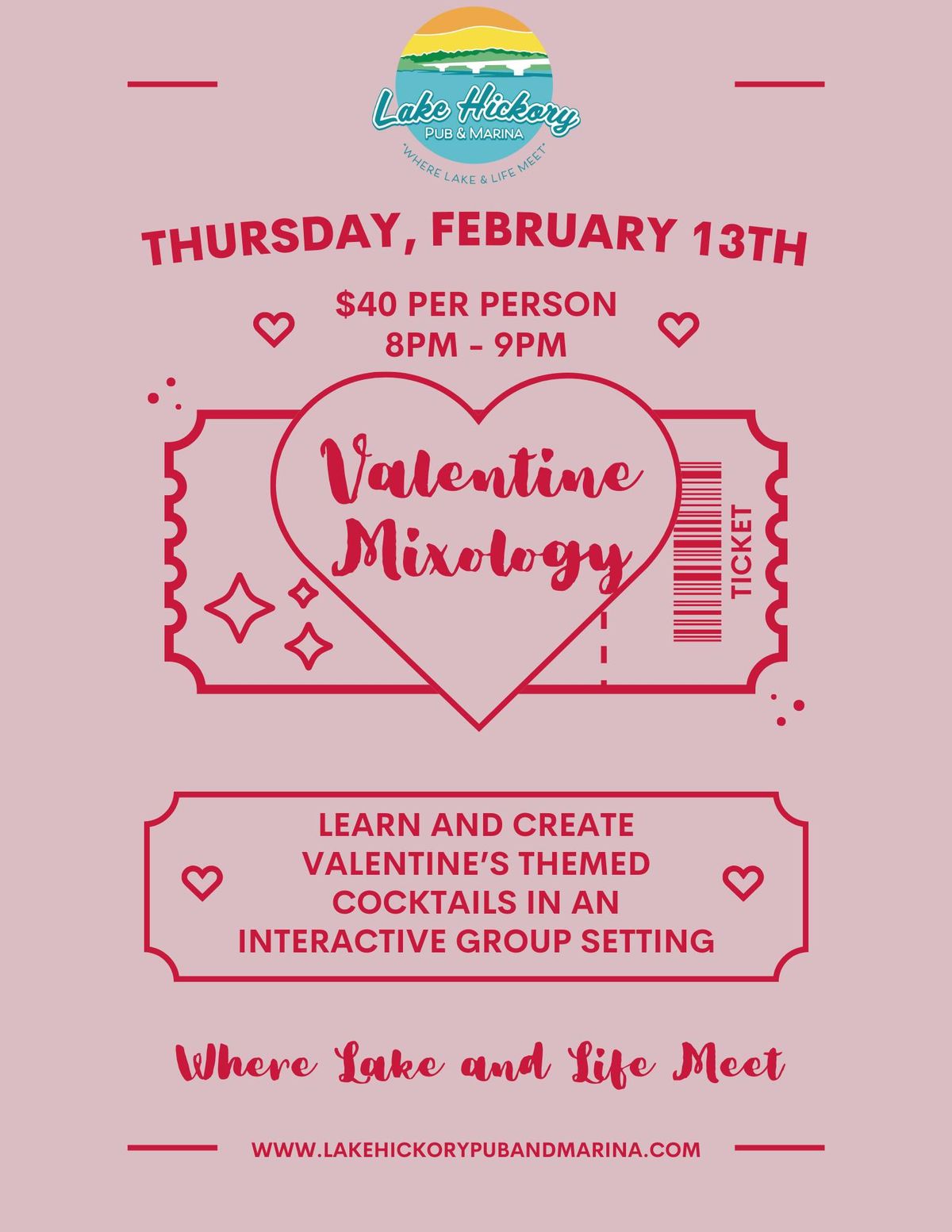 Mixology Class - Valentine's Edition