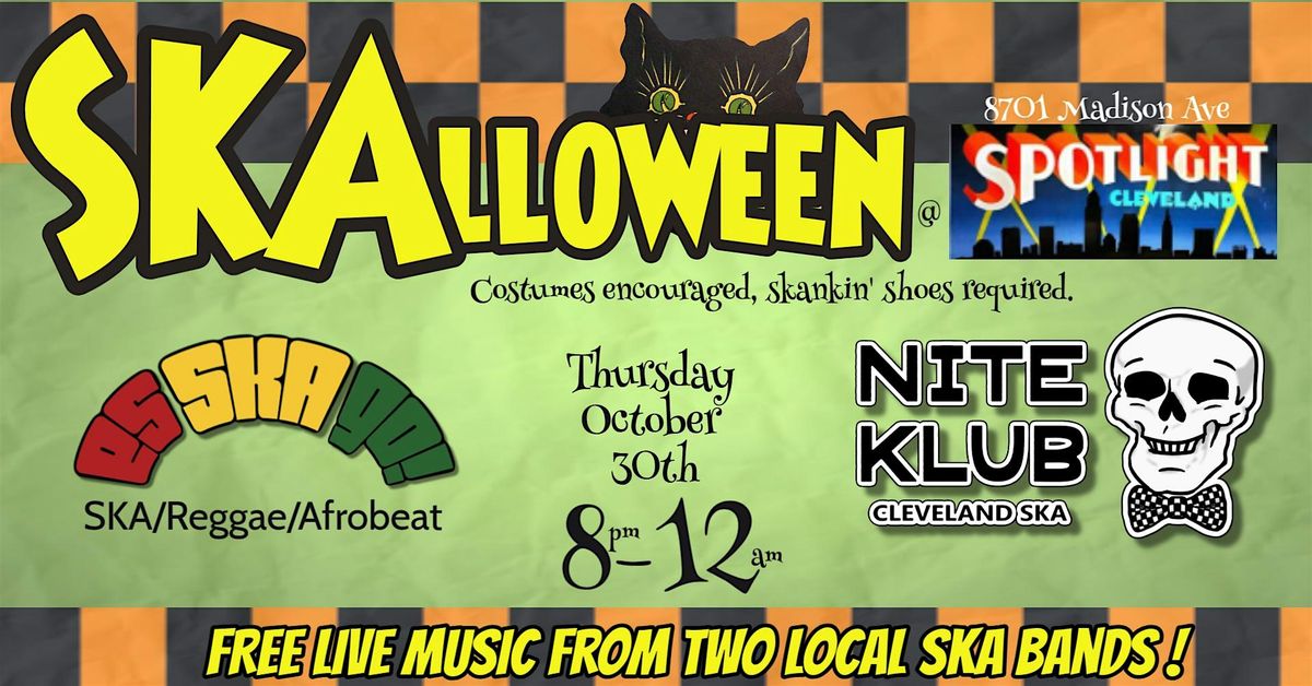Spotlight SKA-lloween Party ft. NITE KLUB and Es Ska Go!