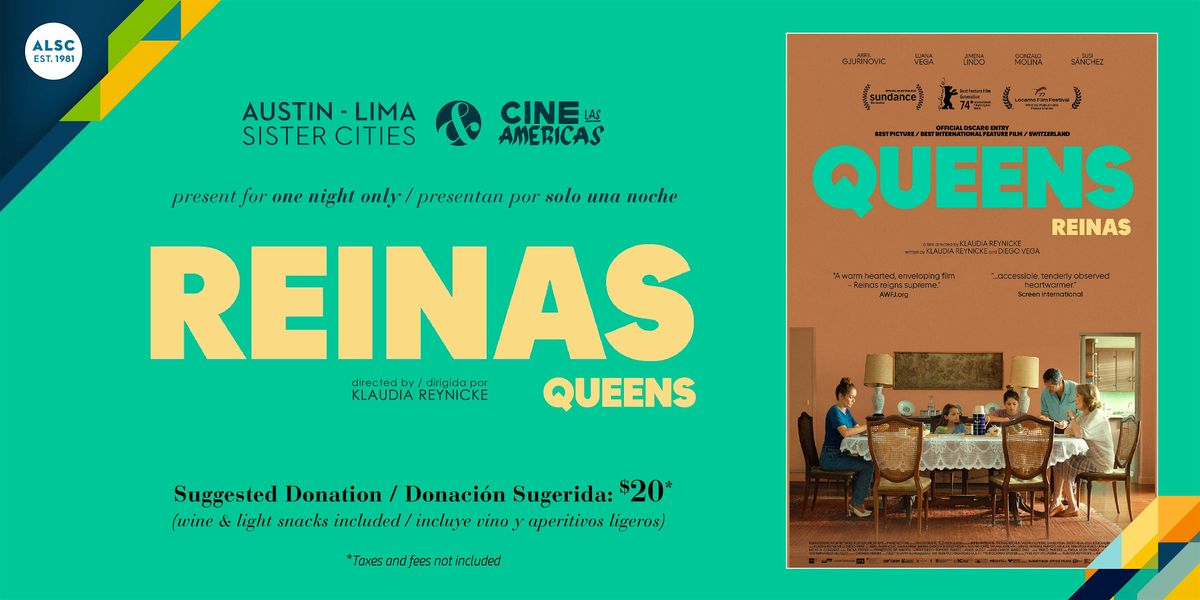 REINAS - Exclusive Screening! \/ Funci\u00f3n Exclusiva! -- SOLD OUT!