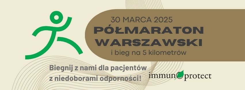 P\u00f3\u0142maraton Warszawski\/bieg na 5 km razem z Immunoprotect!