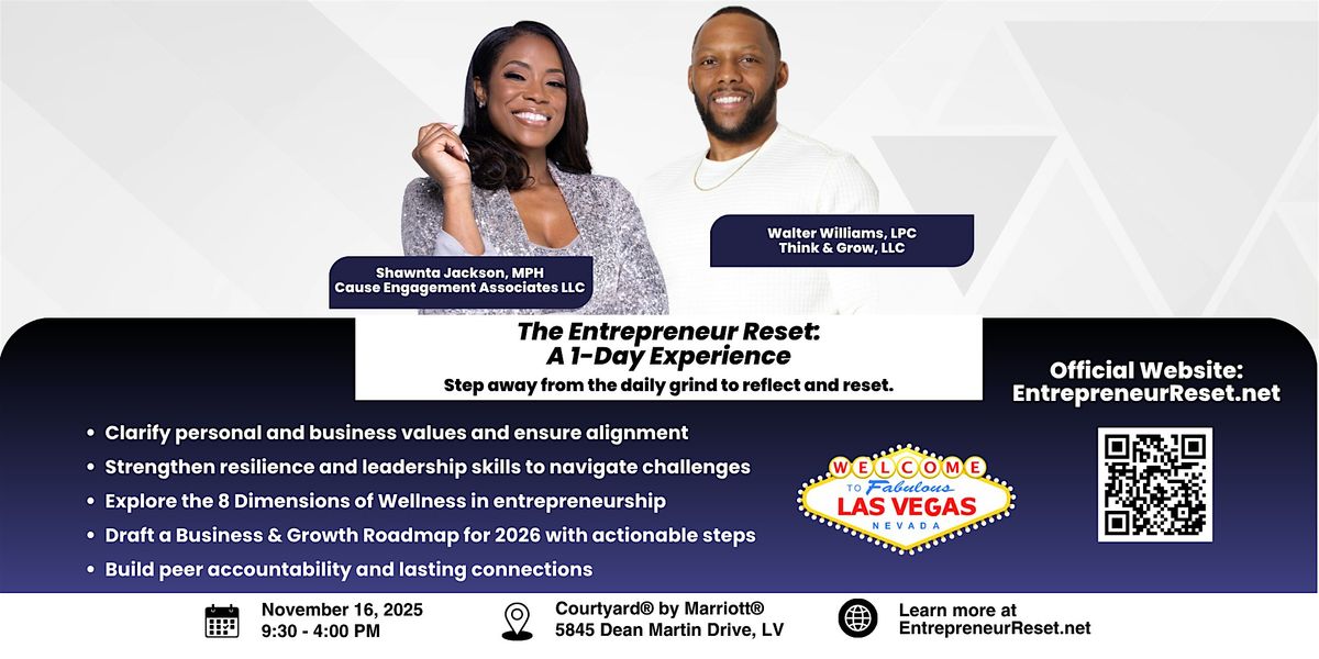 The Entrepreneur Reset