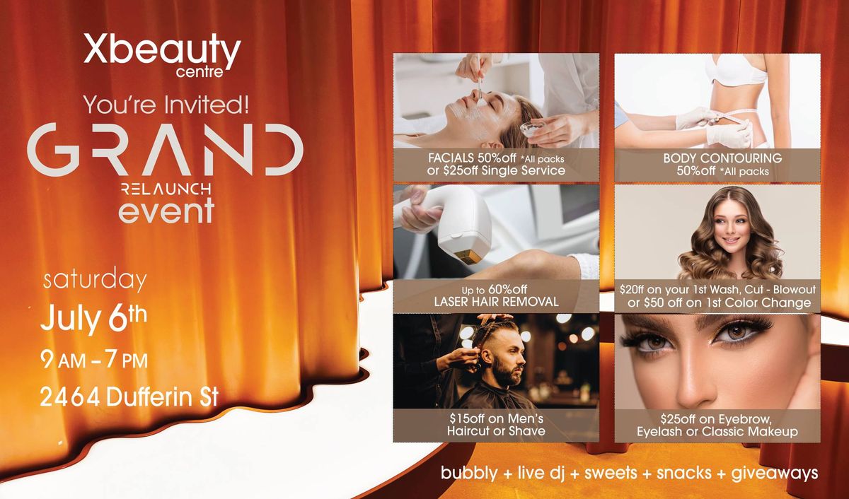 Xbeauty Relaunch Event