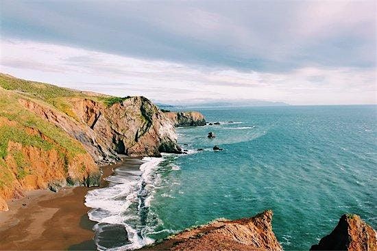 Sunset & Full Moon Hike: Secret Beach Crater