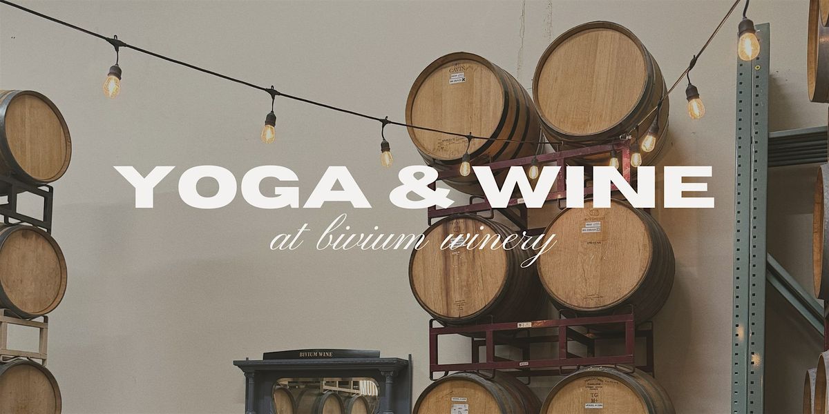 Yoga & Wine at Bivium