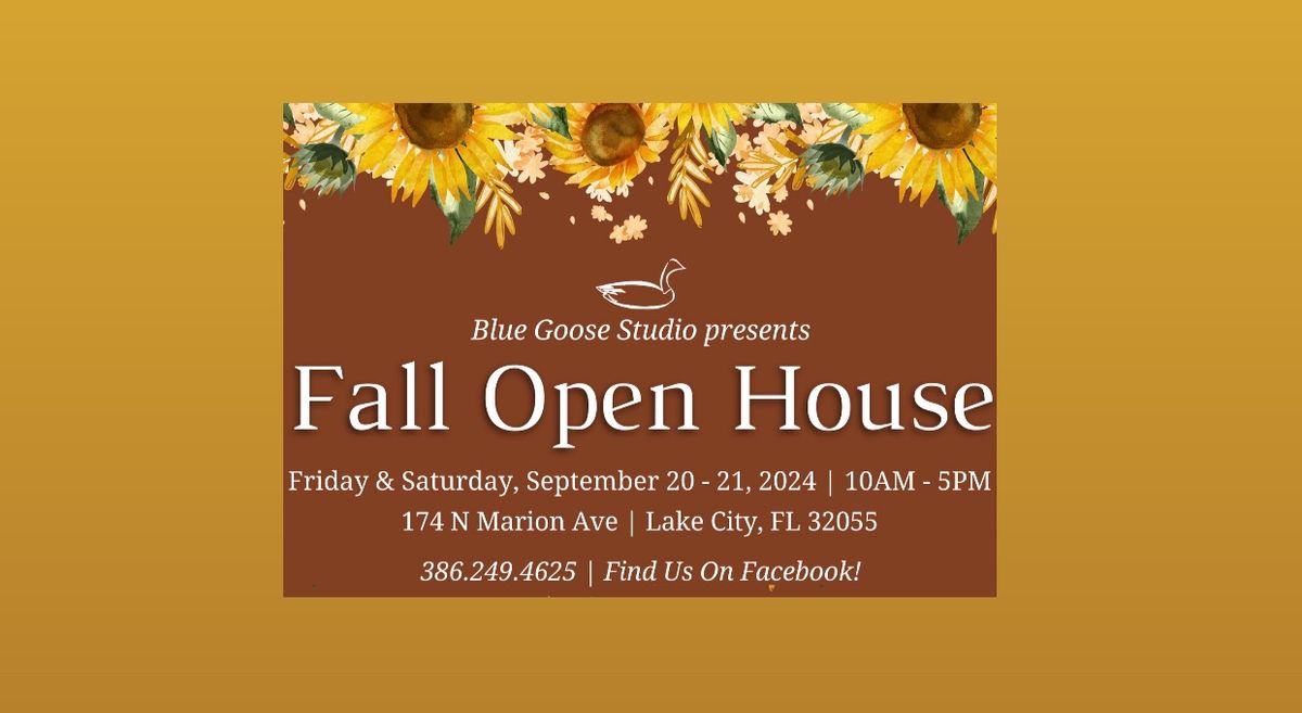 FALL OPEN HOUSE 