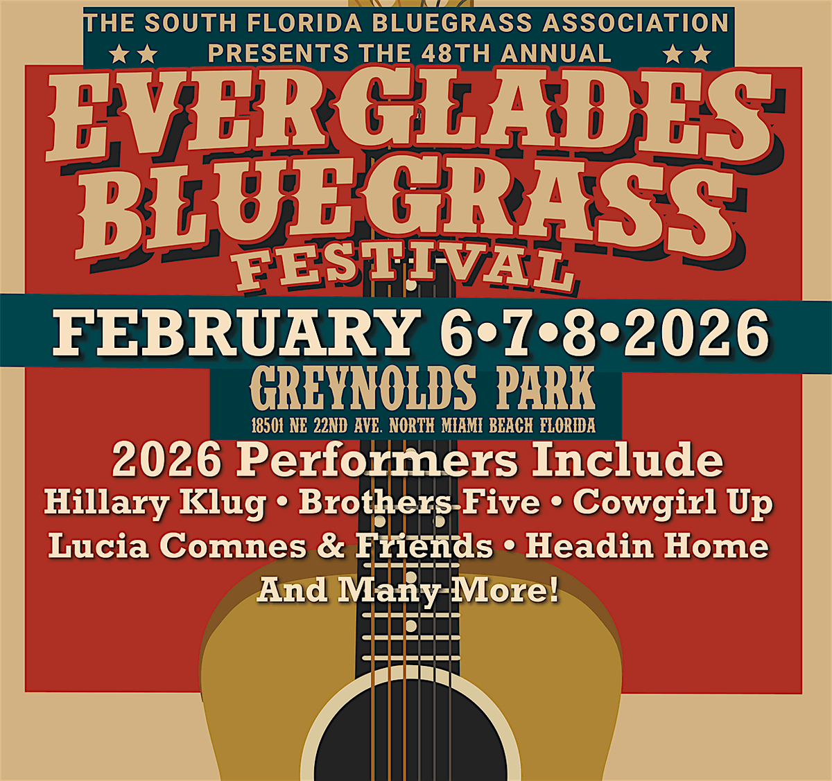 EVERGLADES BLUEGRASS FESTIVAL 48!