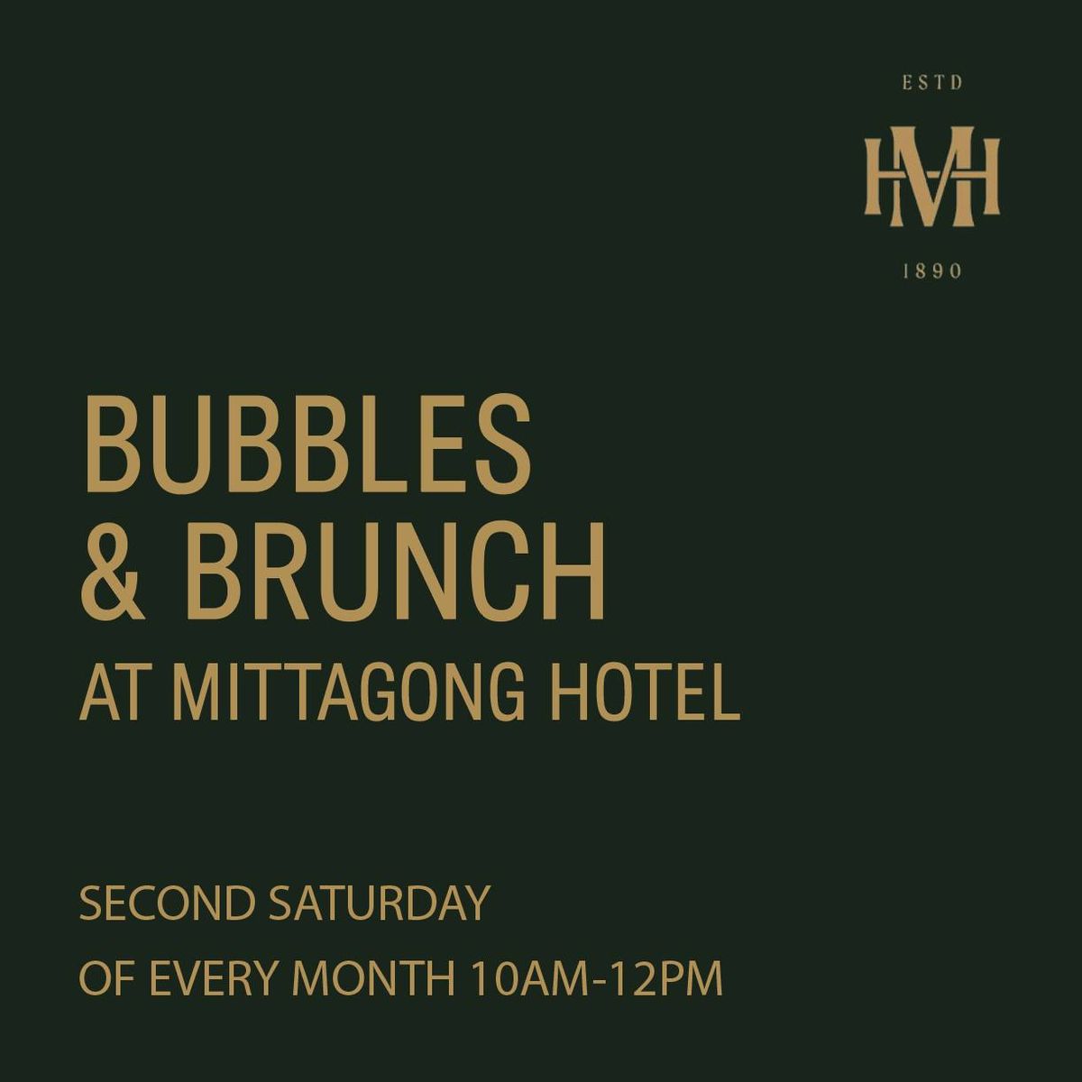 BUBBLES & BRUNCH 