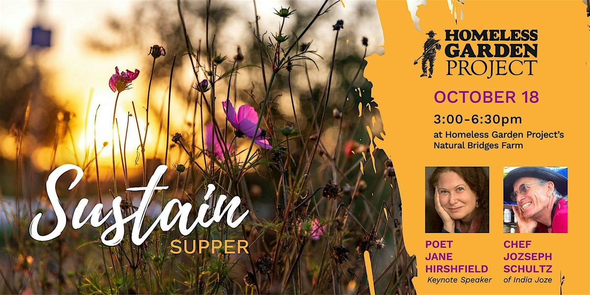 Sustain Supper October 18th, 2025