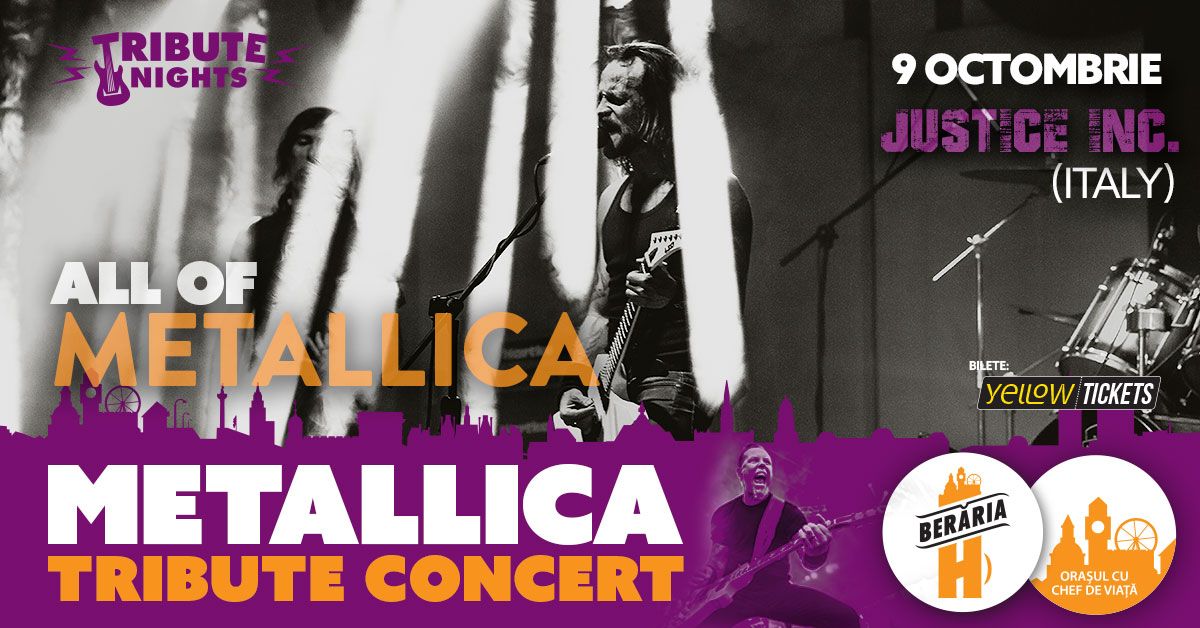 Metallica | The Ultimate Tribute Concert by Justice Inc. (Italia)