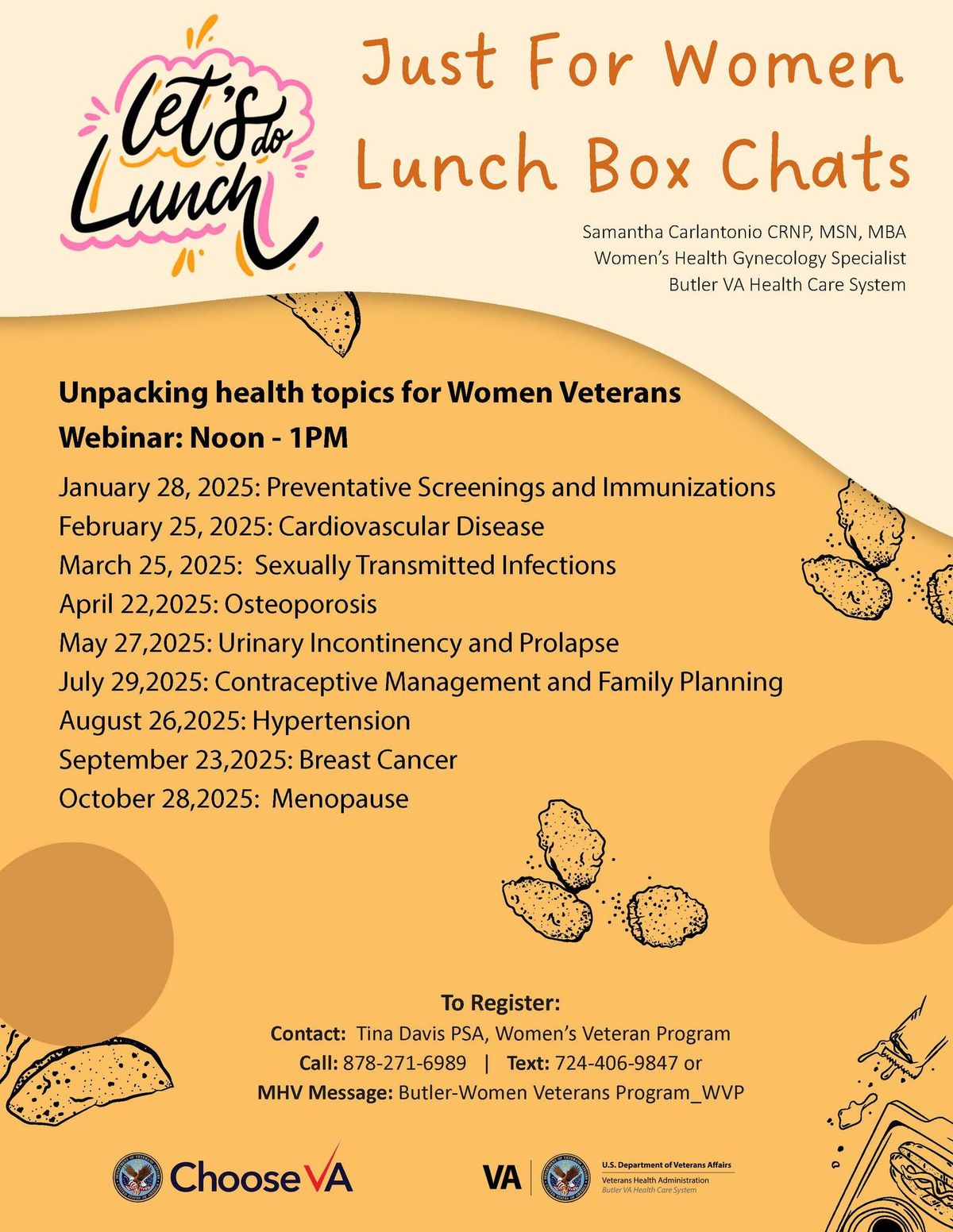 Just for Women - Lunch Box Chats