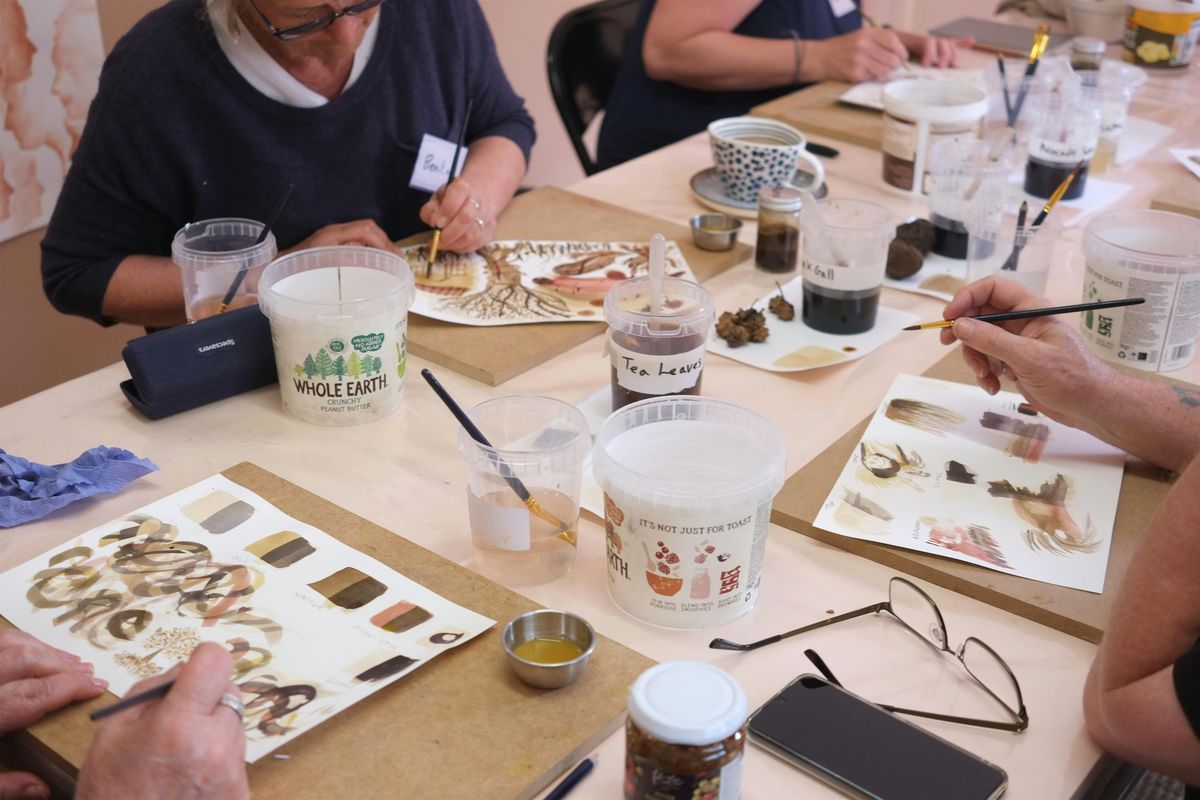 Botanical Ink Making: Tannin Blacks