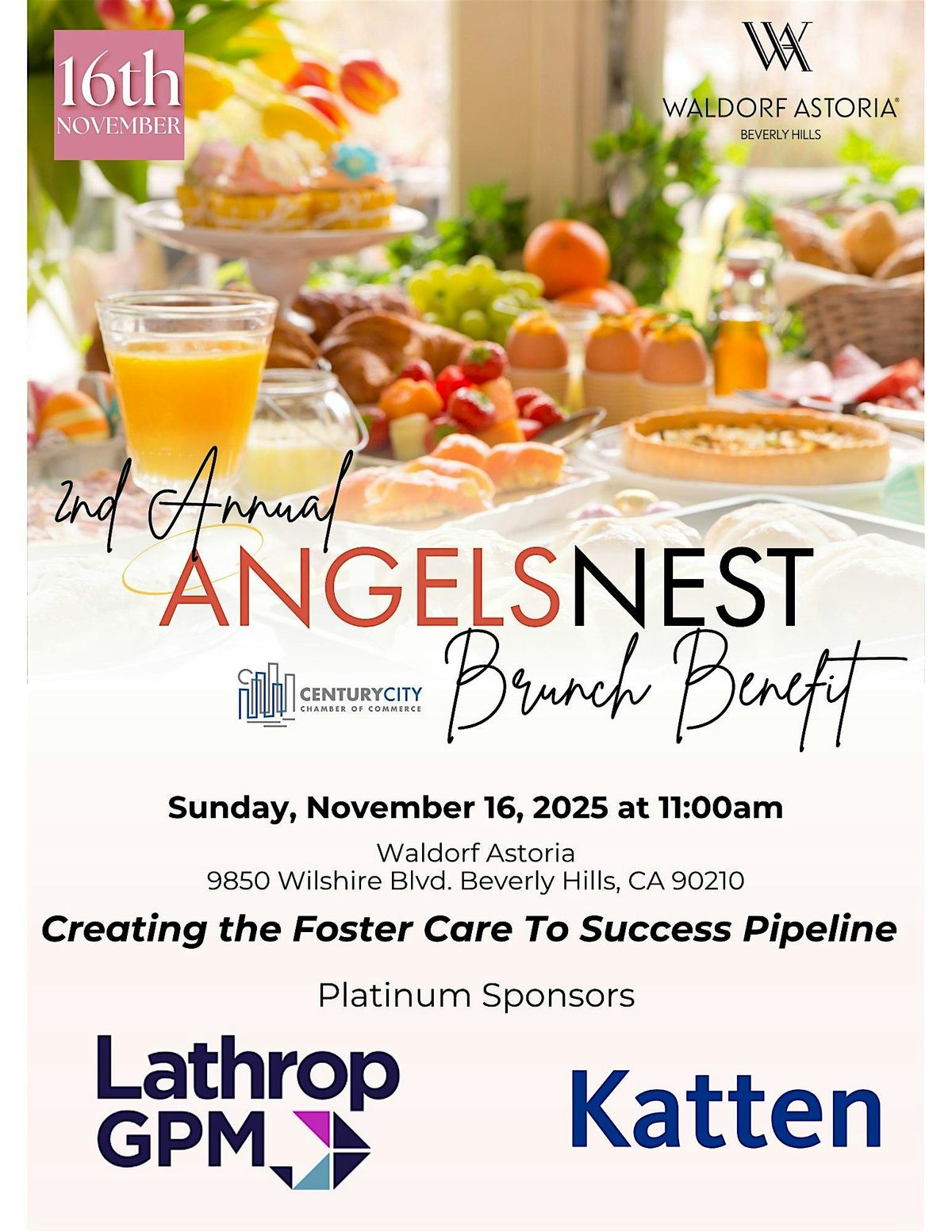 2nd Annual Angels Nest Brunch Benefit