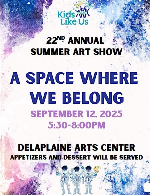 22nd Annual Kids Like Us Art Show
