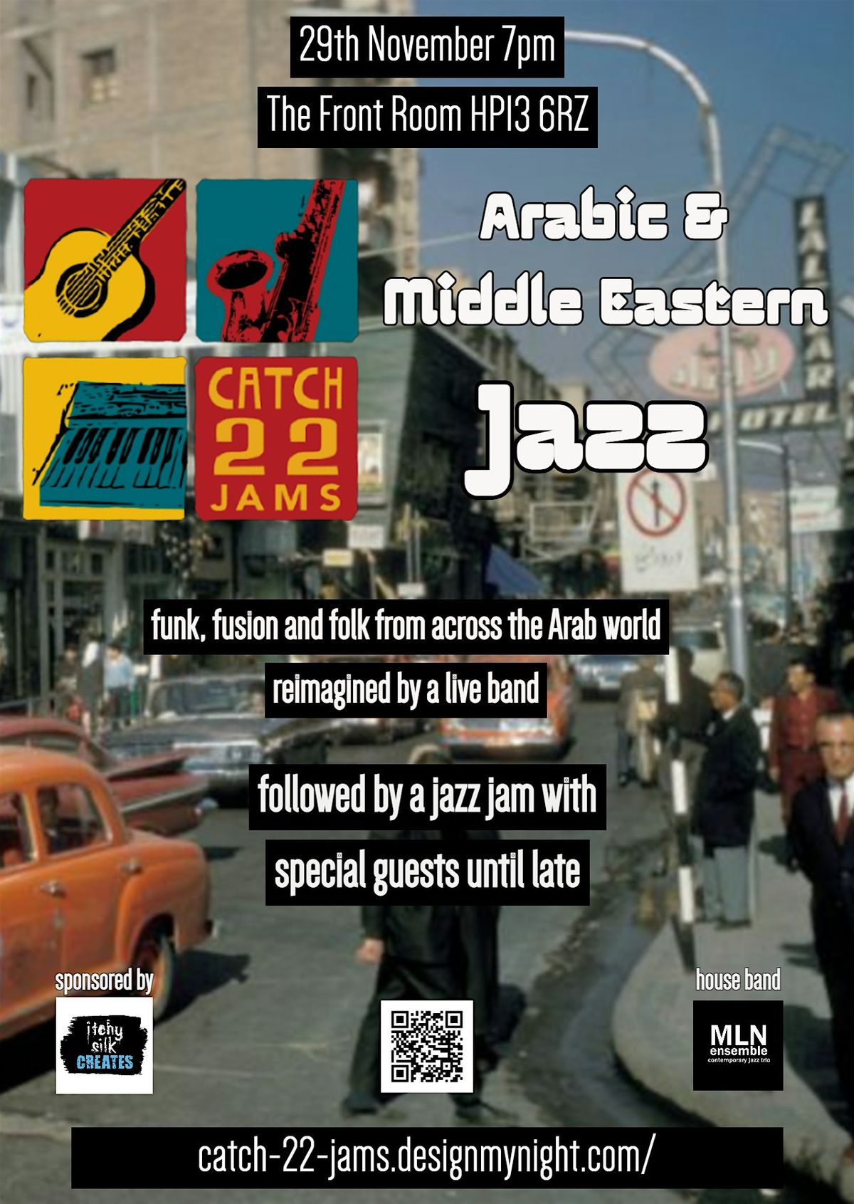 Catch 22 - a curated Jazz Jam: Arabic & Middle Eastern Jazz