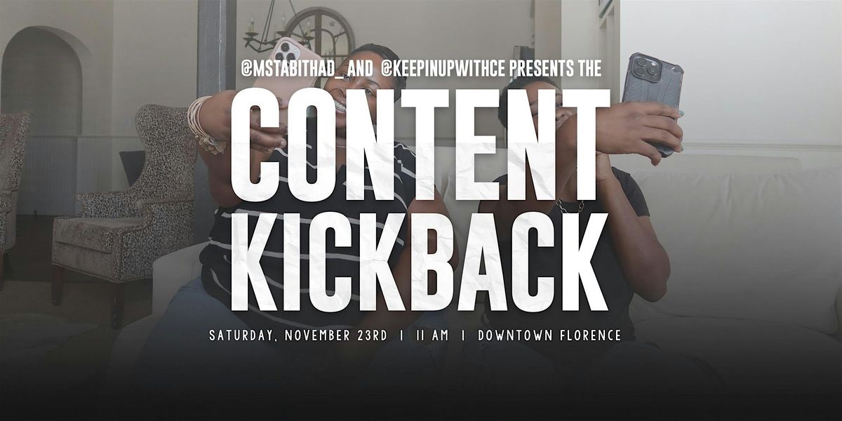 The Content Kickback Part 2